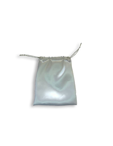 Draw string satin bag